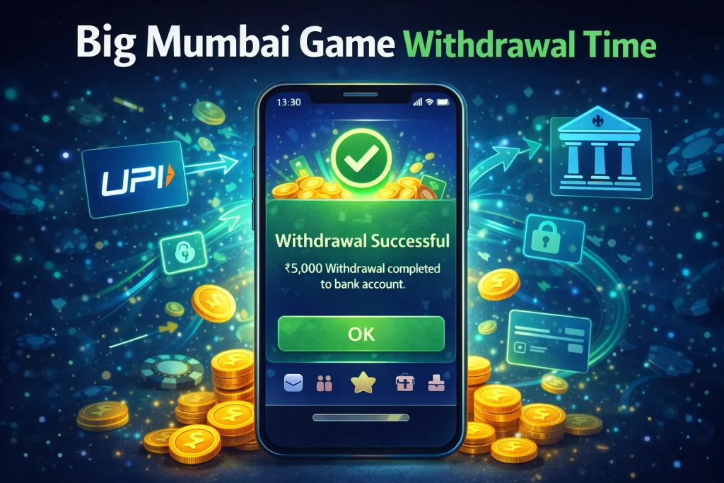 Big Mumbai Game Withdrawal Time