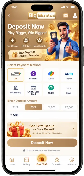 big mumbai deposite
